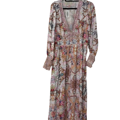 BNWT Vine apparel Size 16 Maxi Dress Multicoloured 