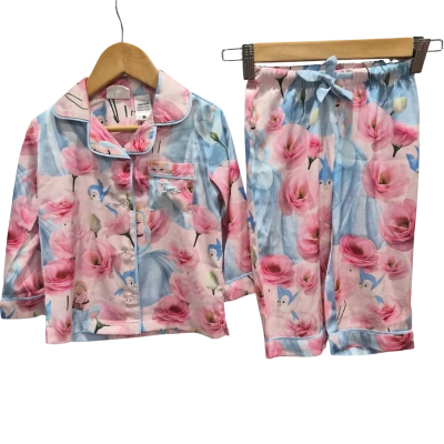 Peter Alexander Kids Disney Cinderella Sleepwear Set  Size 2