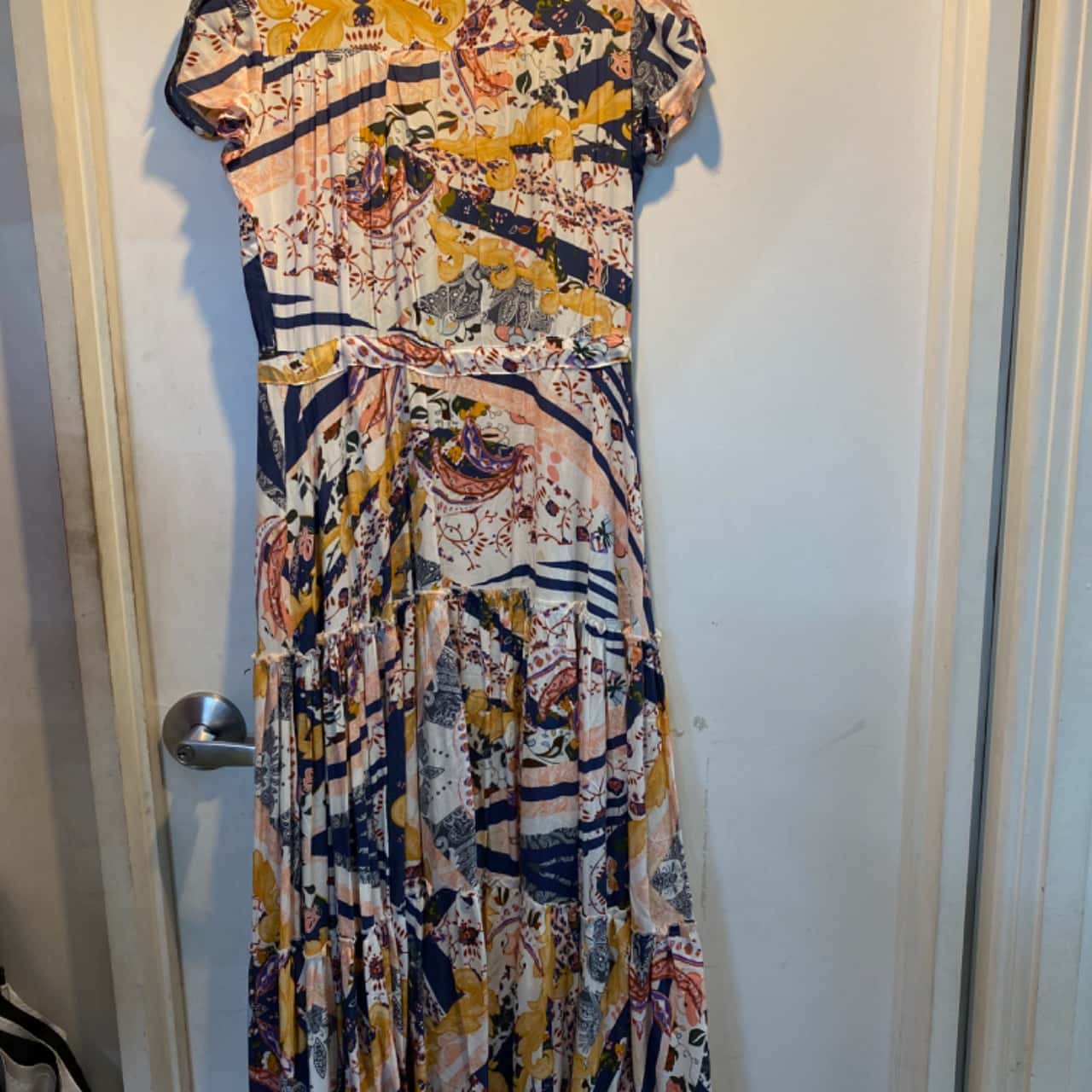 Jaase Womens Size XS Maxi Dress Multicoloured