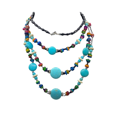  Womens Necklace Multicoloured 