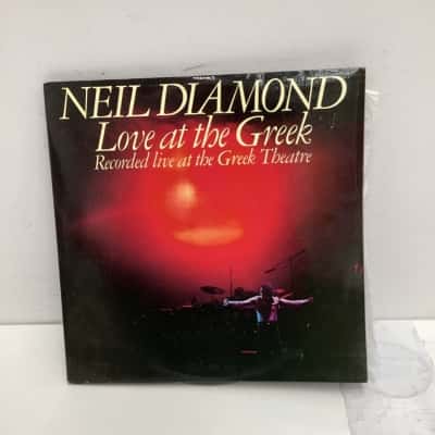 Neil Diamond Love at the Greek  double vinyl 1977