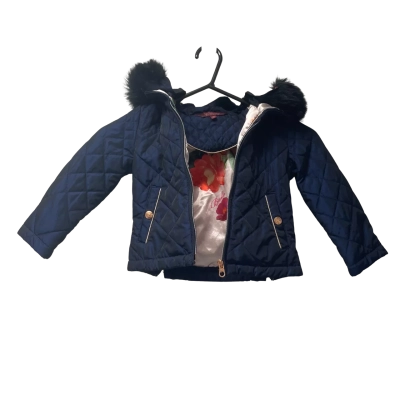 Ted Baker Kids  Size 4 Jackets Floral / Navy Blue 