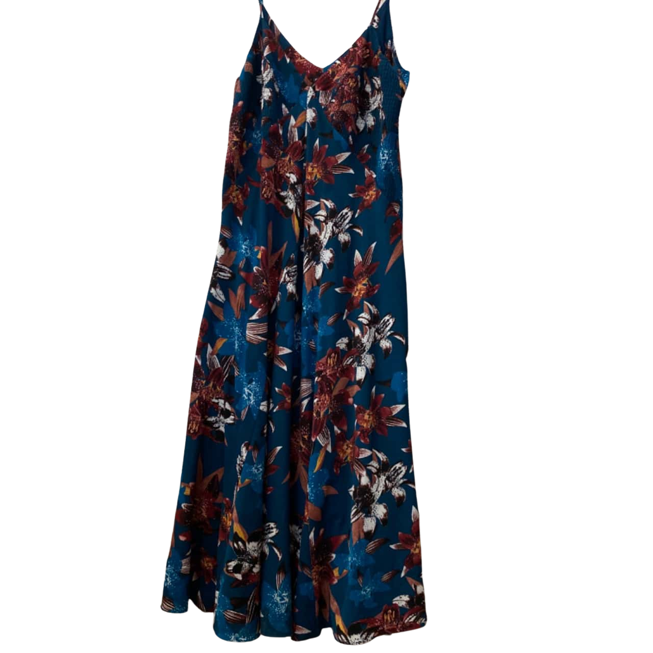 City Chic Womens Size S Maxi Dress / Shoestring Strap Multicoloured (s)