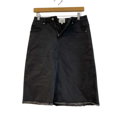 Seed Womens  Size 8 Black  Skirt 