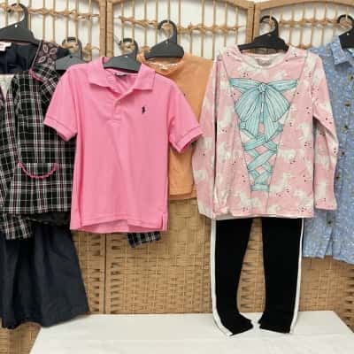 Assorted girls bulk clothing Size 10-11 H&M Polo Tilii Kids Jacket Winter Autumn Long pants Dress Tshirt designer bargain party birthday gift 