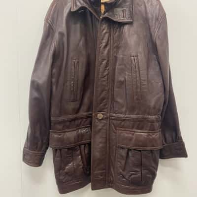 Pierotucci Mens  Size 46 Jacket Brown 
