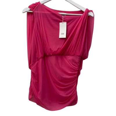 Cue Womens Size 14 Sleeveless Top Pink - New with Tags