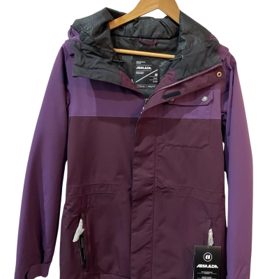  Women's Size S Armada Winter Jacket Black / Purple 