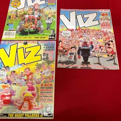 Viz Magazines x 3