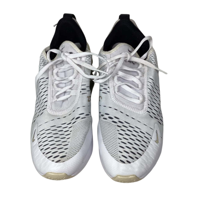 Nike Air Max 270 Womens Size 8US Trainers Black/ White 