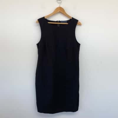 Chocolat Black Sleeveless Mini Dress Size 18