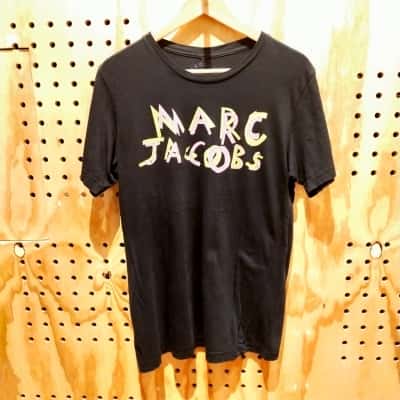 Marc by Marc Jacobs women's crew neck T-shirt Size M Black  