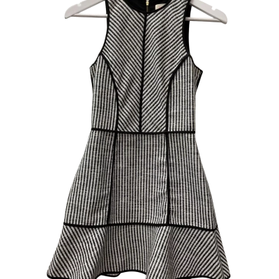 Sass & Bide Women's Size 8 Black  / White Sleeveless Dress