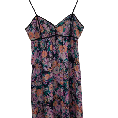 Tokito  Size 14 SILK Maxi / Shoestring Strap Dress Multicoloured RRP $129.00