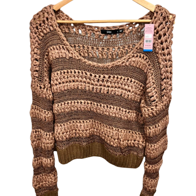 Sportsgirl Womens  Size S Long Sleeve Shirt Brown 