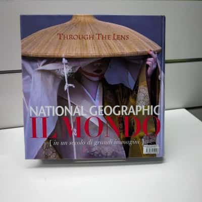 National Geographic Through The Lens Il Mondo Hardcover Photography Book