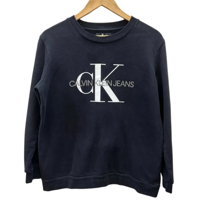 Calvin Klein Jeans Mens Size S Black Jumper 