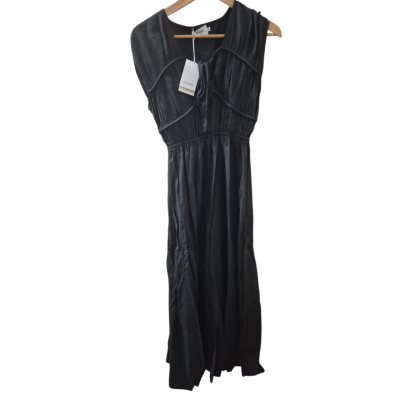 Piper Womens  Size 6 Maxi Dress Black  
