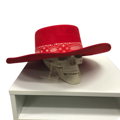 Lack of Color Sierra Boater Womens  Size XL 61cm Hat Red BNWT