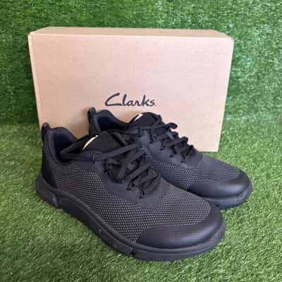 Clarks Triken Jump Black Shoes Size 7 US (6 UK, 39.5 EUR)