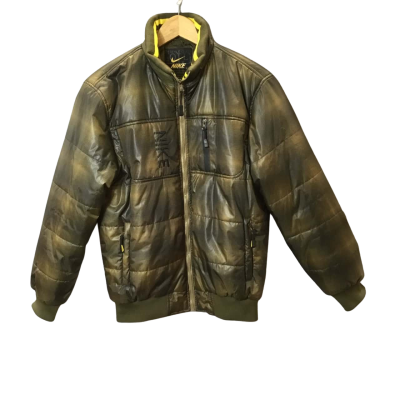 Women’s XXL Khaki And Black Nike Puffer Jacket