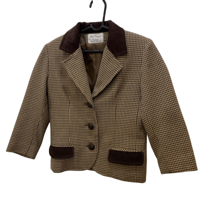  Julie Couzner Girl's Houndstooth Jacket