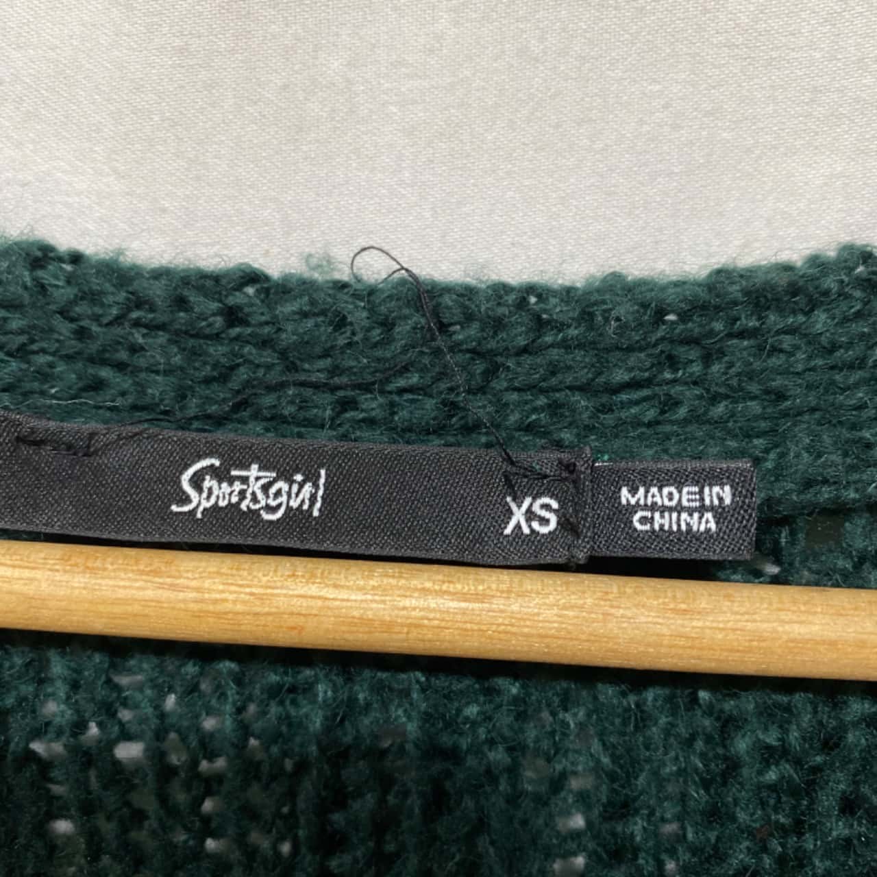 *Clearance SALE* Sportsgirl Womens Size XS Green Fringe Cardigan (s)