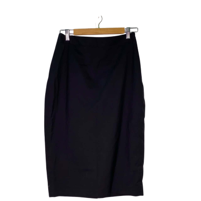Oxford Womens  Size 10 Midi Skirt Black  