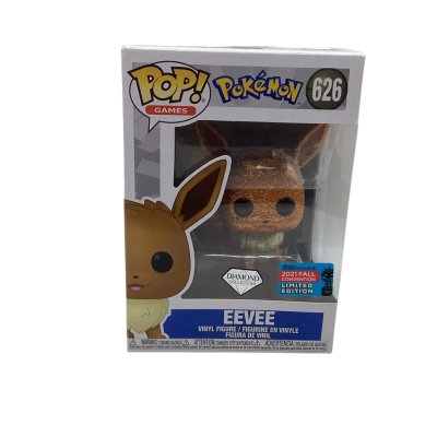 Pop! Games Pokémon 626 Eevee Diamond Collection 2021 Fall Convention Limited