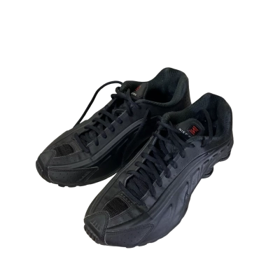 Nike Shox R4 Black Max Orange Size 10