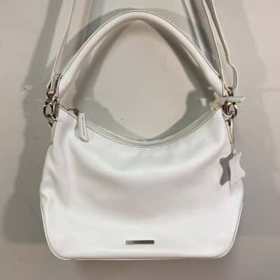 Colorado Womens Leather Handbag White 