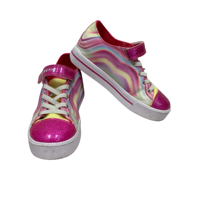 Heeleys Kids/Girls Size UK 2 Shoes With Wheels Pink  