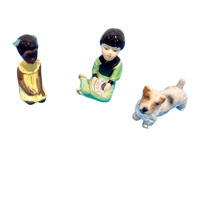 Vintage Branksome China Figurines x 3