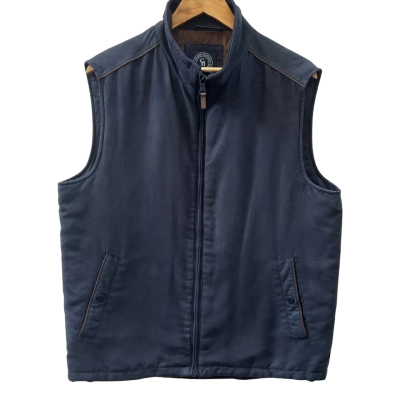 Gazman Mens Size M Navy Blue Vest