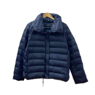 Mango Womens Puffer Jacket Size S Navy Blue 