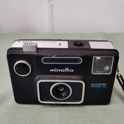 Minolta Autopak 400-X Film Camera – Vintage Pocket Camera