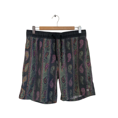 Billabong Mens Size S Boardshorts Grey / Multicoloured / Pattern 