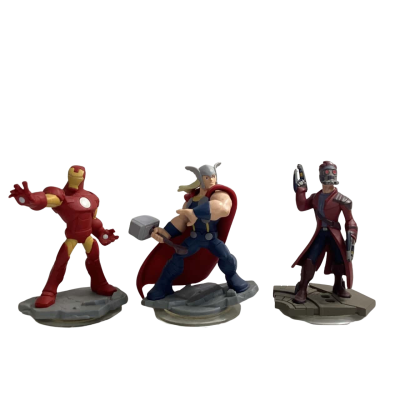 Disney Rivals Marvel Toys to life characters x6