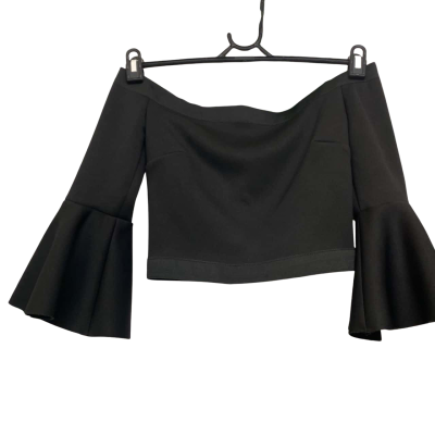 Bec & Bridge Off Shoulder Black Top Size 6