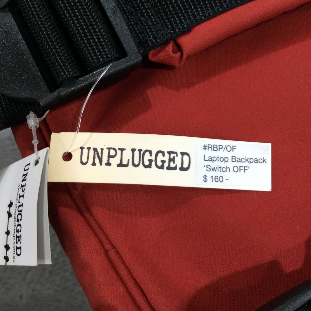 Unplugged, Unisex BackPack, Red/Yellow (RRP 160.00)