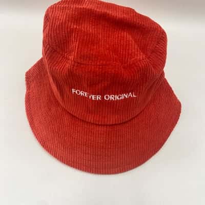 Coopers - Forever Original Corduroy Bucket Hat - Size (Approx. 60cm) - Red 