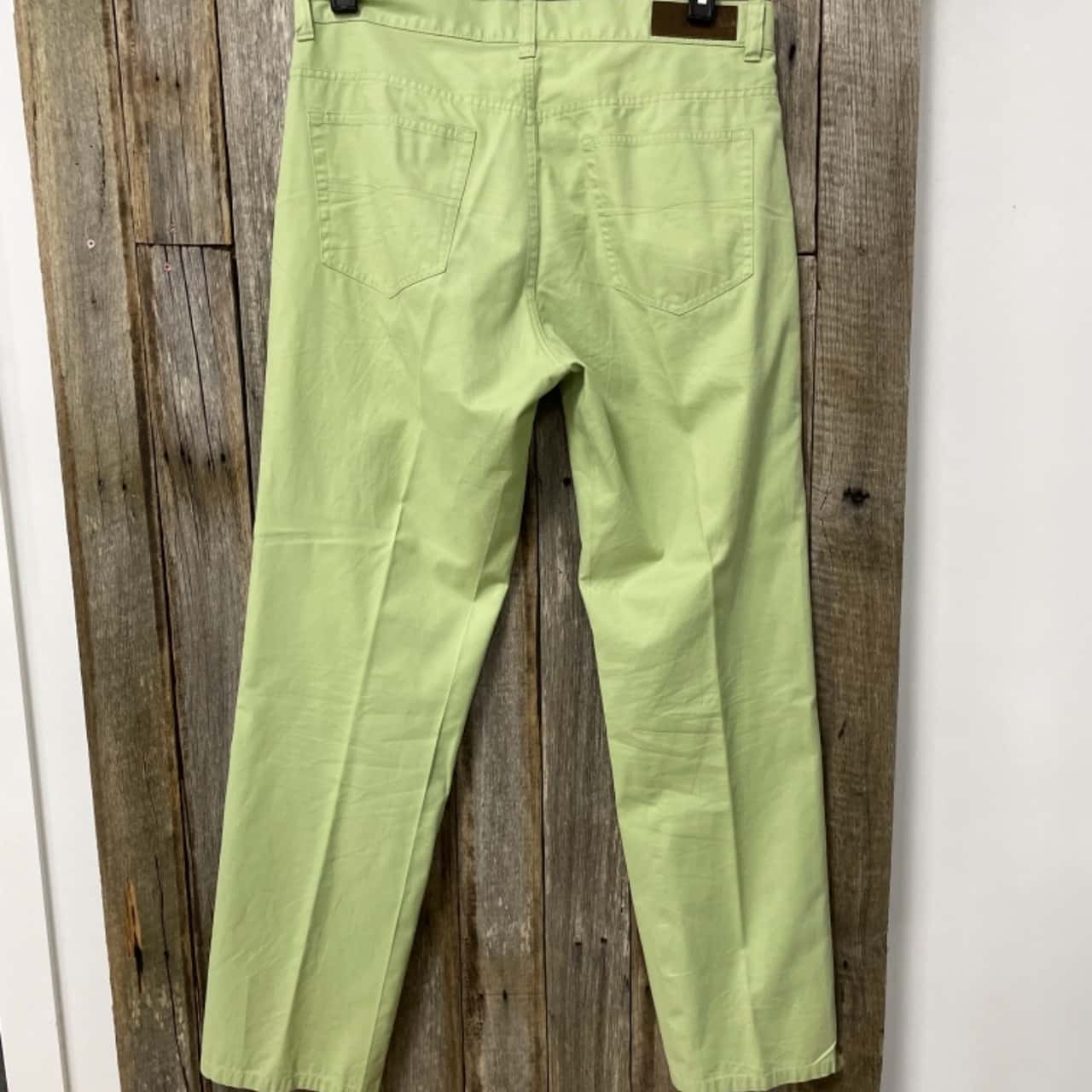 GAZMAN Mens Size 36 Green Pants