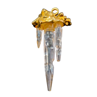 Swarovski Christmas Ornament Icicle