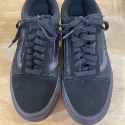 Vans Mens Shoes Size 8 Black  