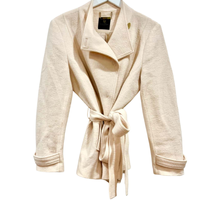 David Lawerence 100% Wool Blush Pink Coat Size 16
