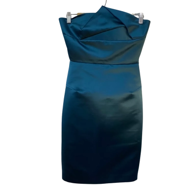  Roland Mouret Womens  Size 10 Cocktail Dress Teal 