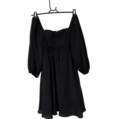 Womens Atmos&Here Size 6 Mini Dress Black  