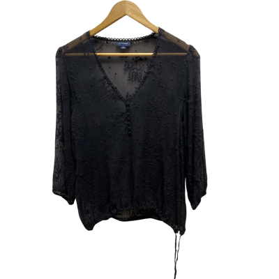 Witchery Womens  Size S Black Top