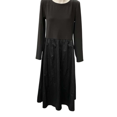 Sussan Womens  Size 14 Long Sleeve Dress / Maxi Dress Black  