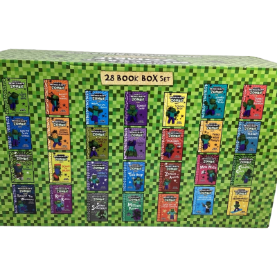 Diary of a Minecraft Zombie 28 Book Box Set Mob-Eating Monster Collection